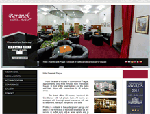 Tablet Screenshot of hotelberanek.com